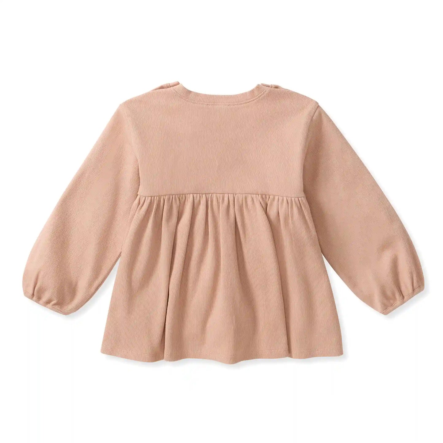Button Neck Organic Cotton Tunic
