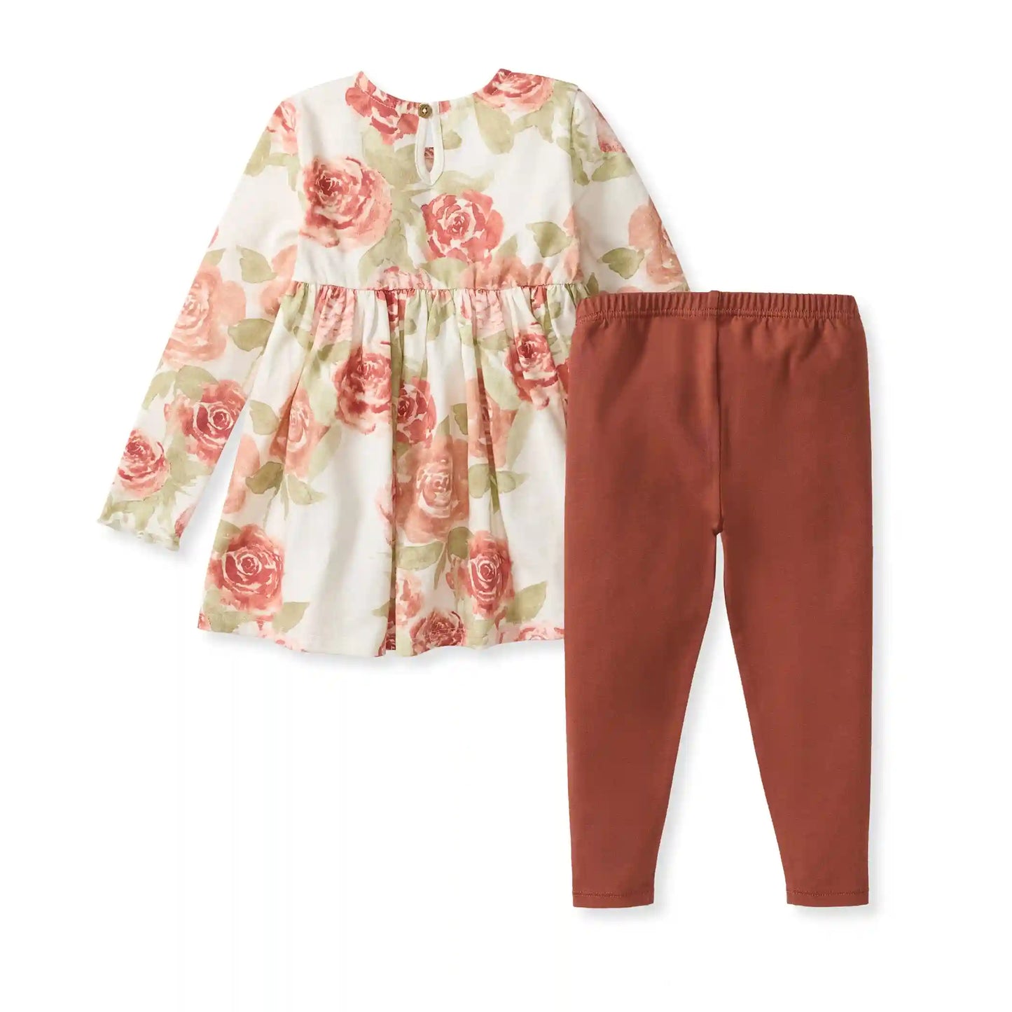 Autumn Rose Organic Cotton Tunic Set