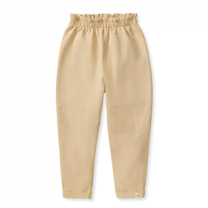 Organic Cotton Paperbag Patch Pant