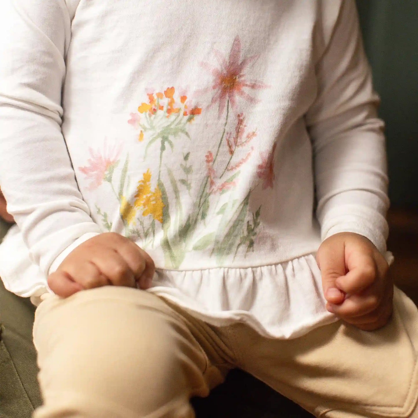 Floral Bouquet Organic Cotton Tee