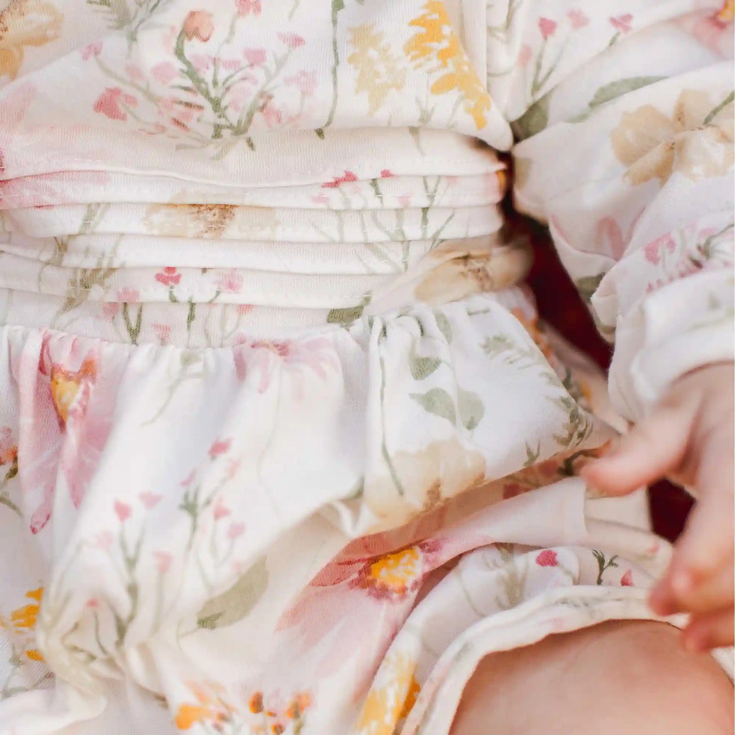 Wild Floral Organic Cotton Dress