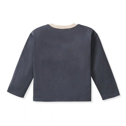 Color Blocked Organic Cotton Tee