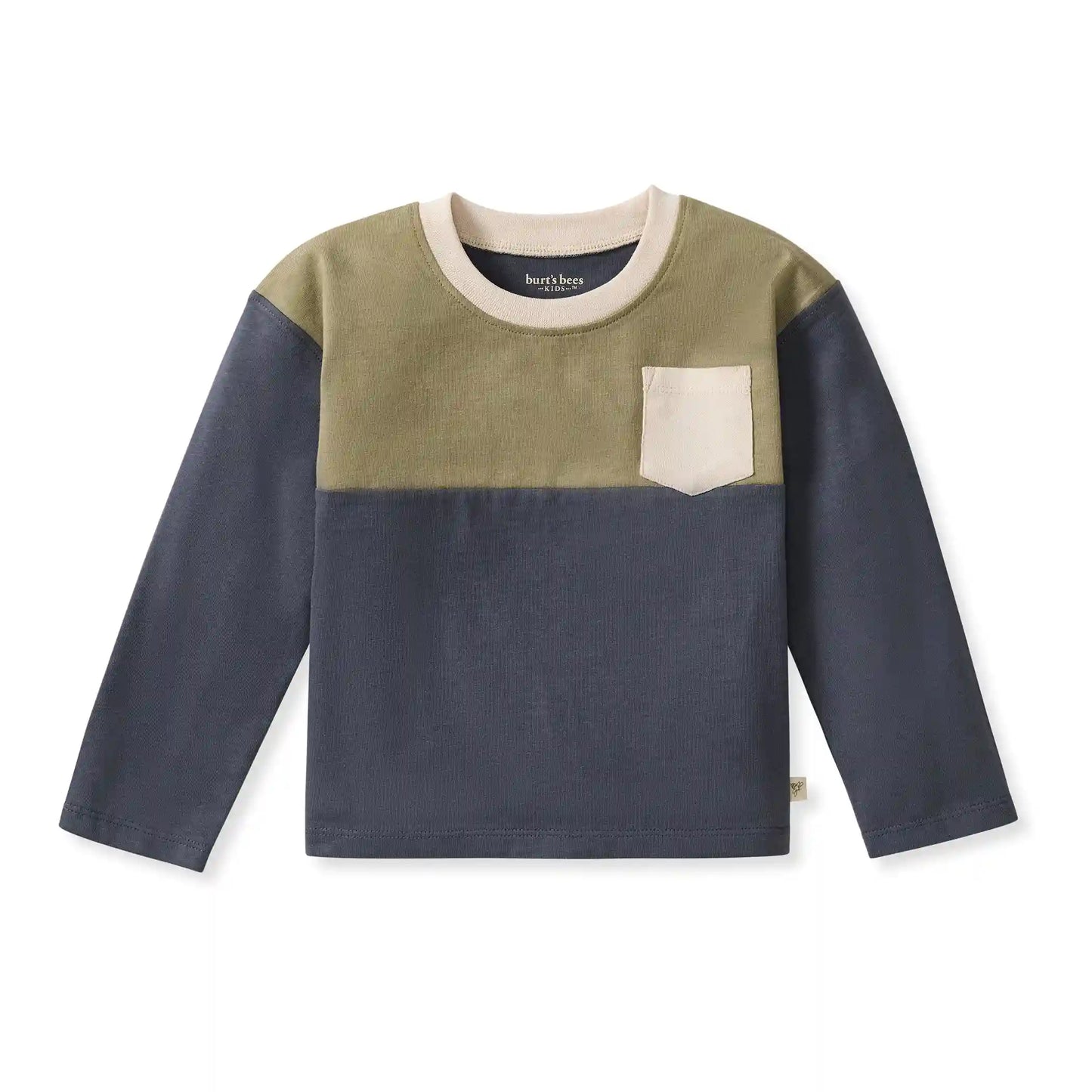 Color Blocked Organic Cotton Tee