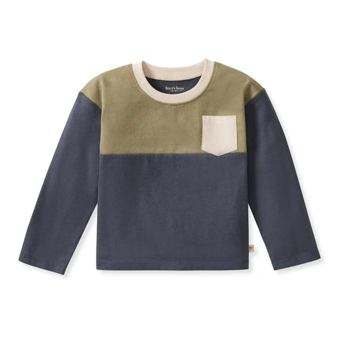 Color Blocked Organic Cotton Tee