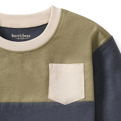 Color Blocked Organic Cotton Tee