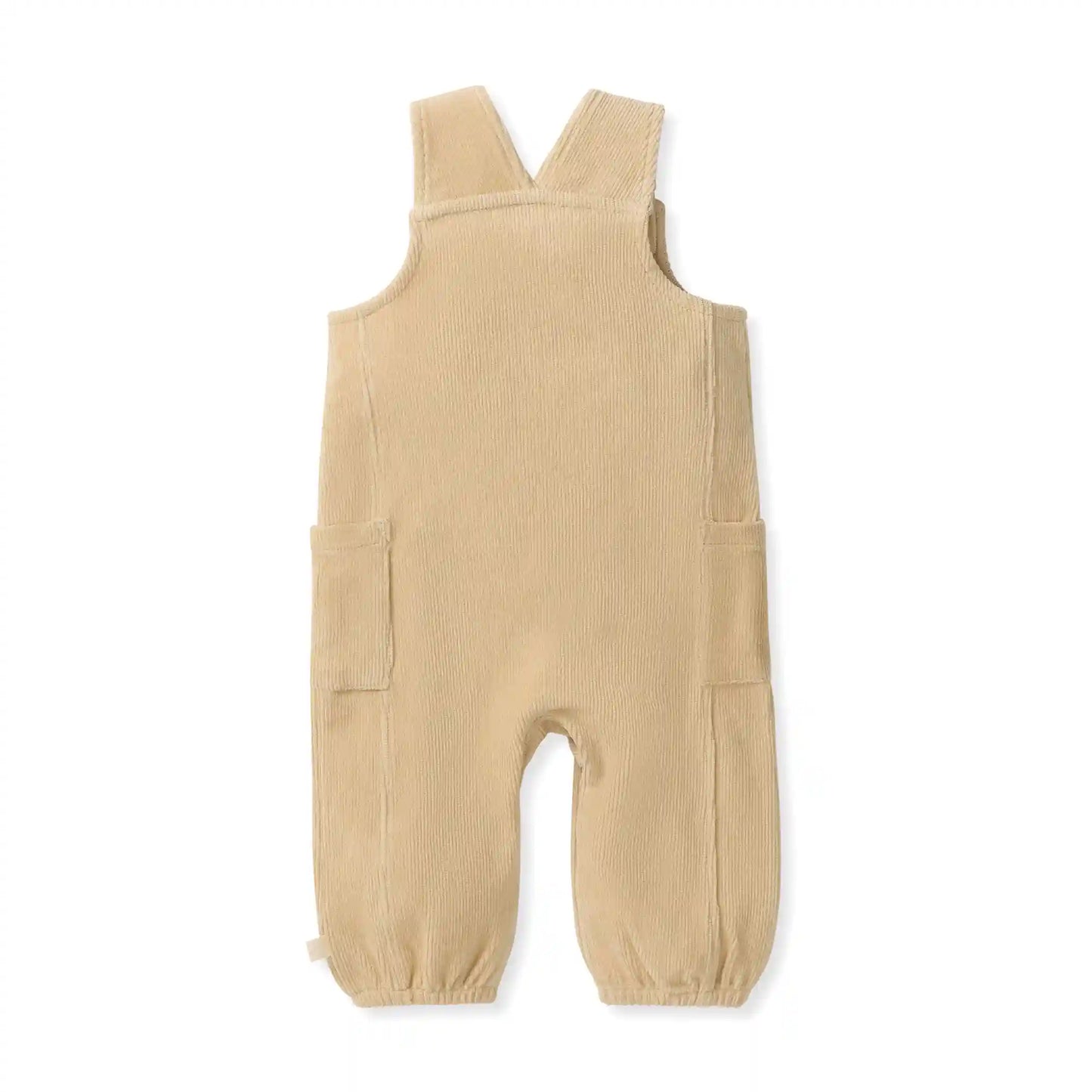 Organic Baby Boy Knit Corduroy Jumpsuit