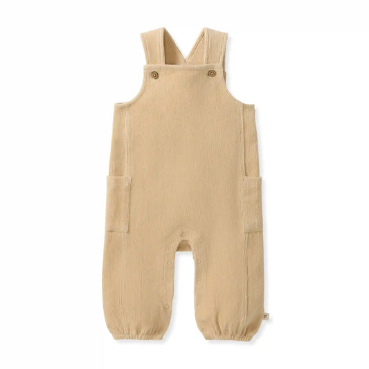 Organic Baby Boy Knit Corduroy Jumpsuit