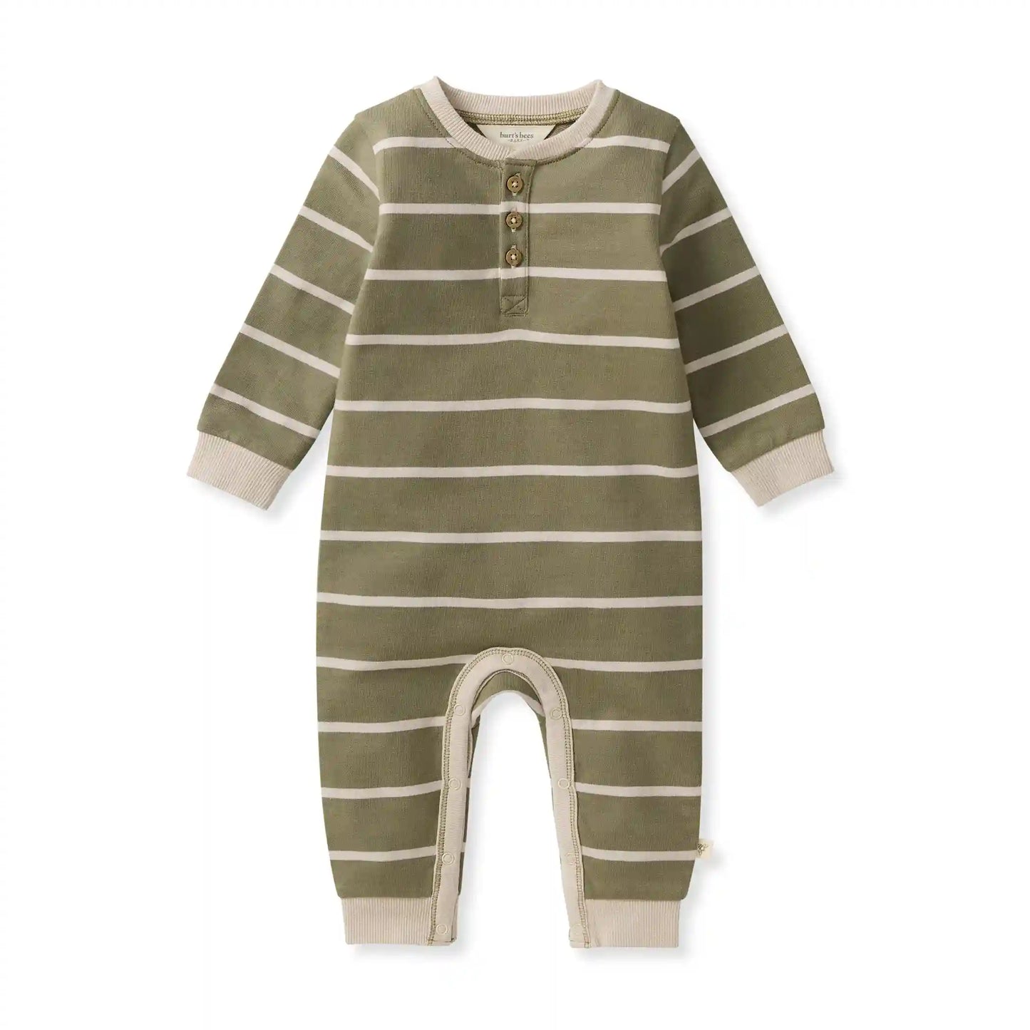 Henley Organic Baby Boy Jumpsuit