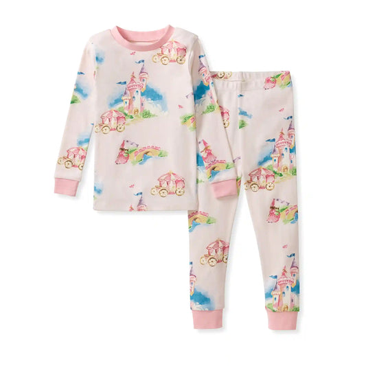 Pretty Princess Organic Cotton Two-Piece Pajamas