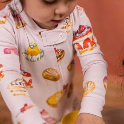 The Pastry Shop Organic Cotton Two-Piece Pajamas