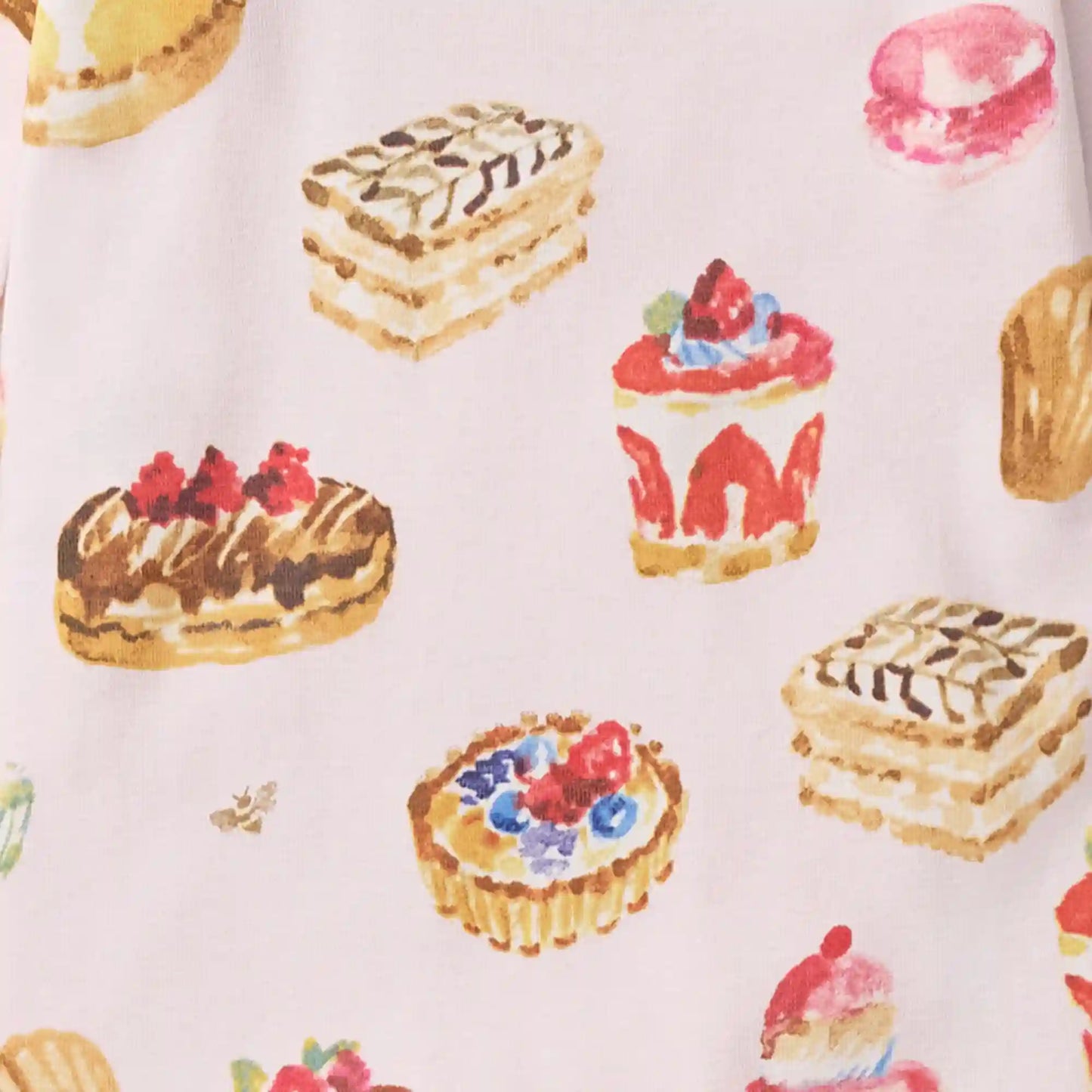The Pastry Shop Organic Cotton Two-Piece Pajamas