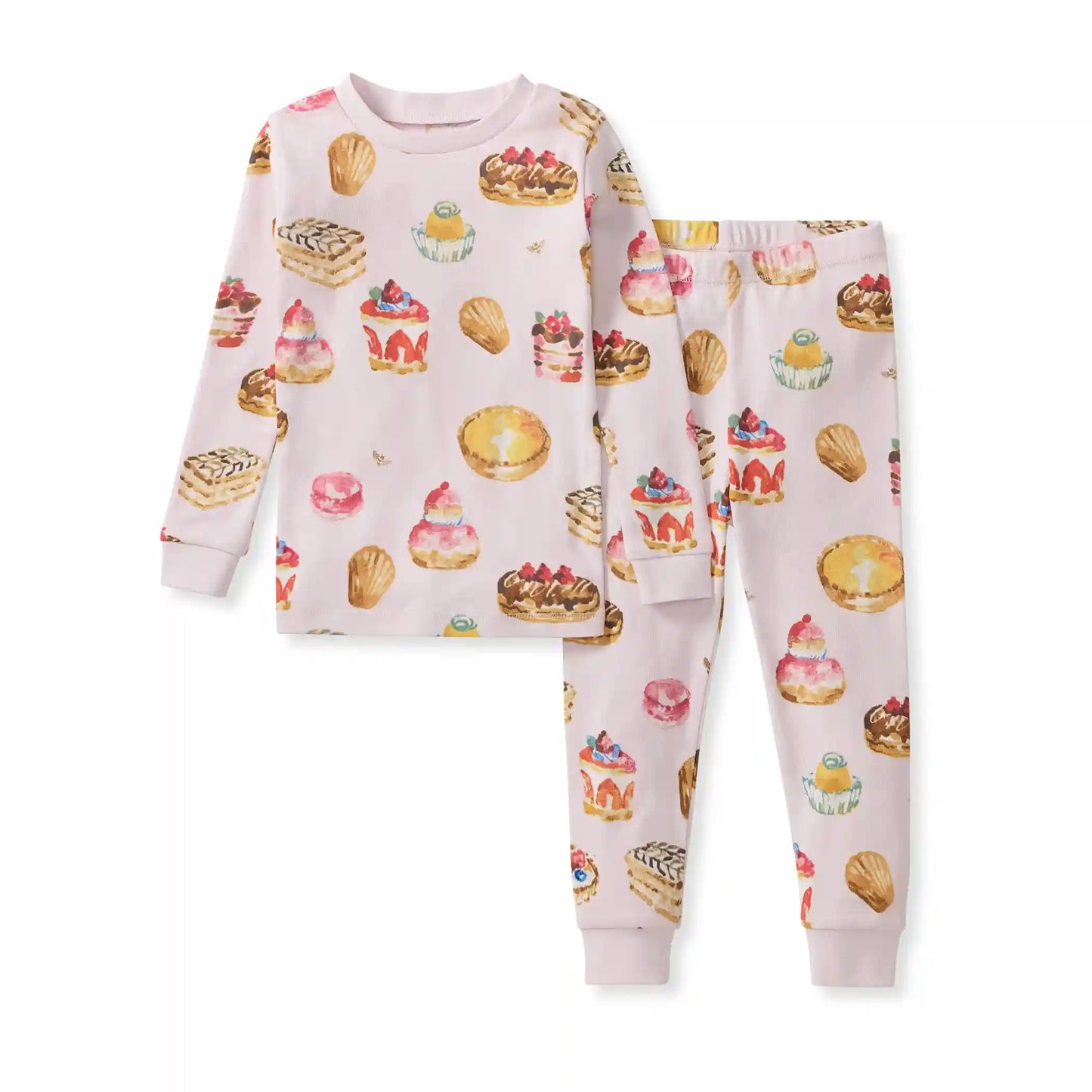 The Pastry Shop Organic Cotton Two-Piece Pajamas