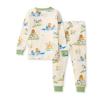 Lion Life Organic Cotton Two-Piece Pajamas