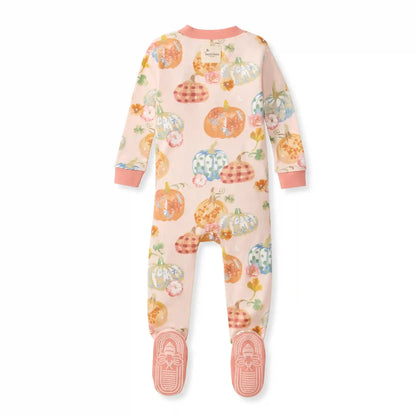 Prettiest Pumpkins Organic Cotton Footed Sleeper