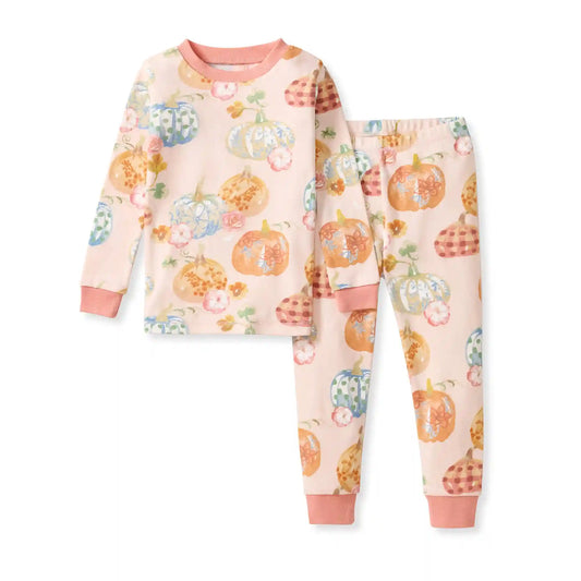 Prettiest Pumpkins Organic Cotton Two-Piece Pajamas