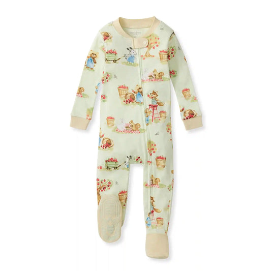 On The Orchard Organic Cotton Footed Sleeper