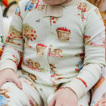 On The Orchard Organic Cotton Footed Sleep & Play