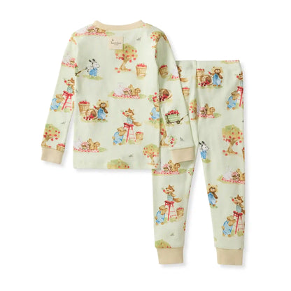 On The Orchard Organic Cotton Two-Piece Pajamas