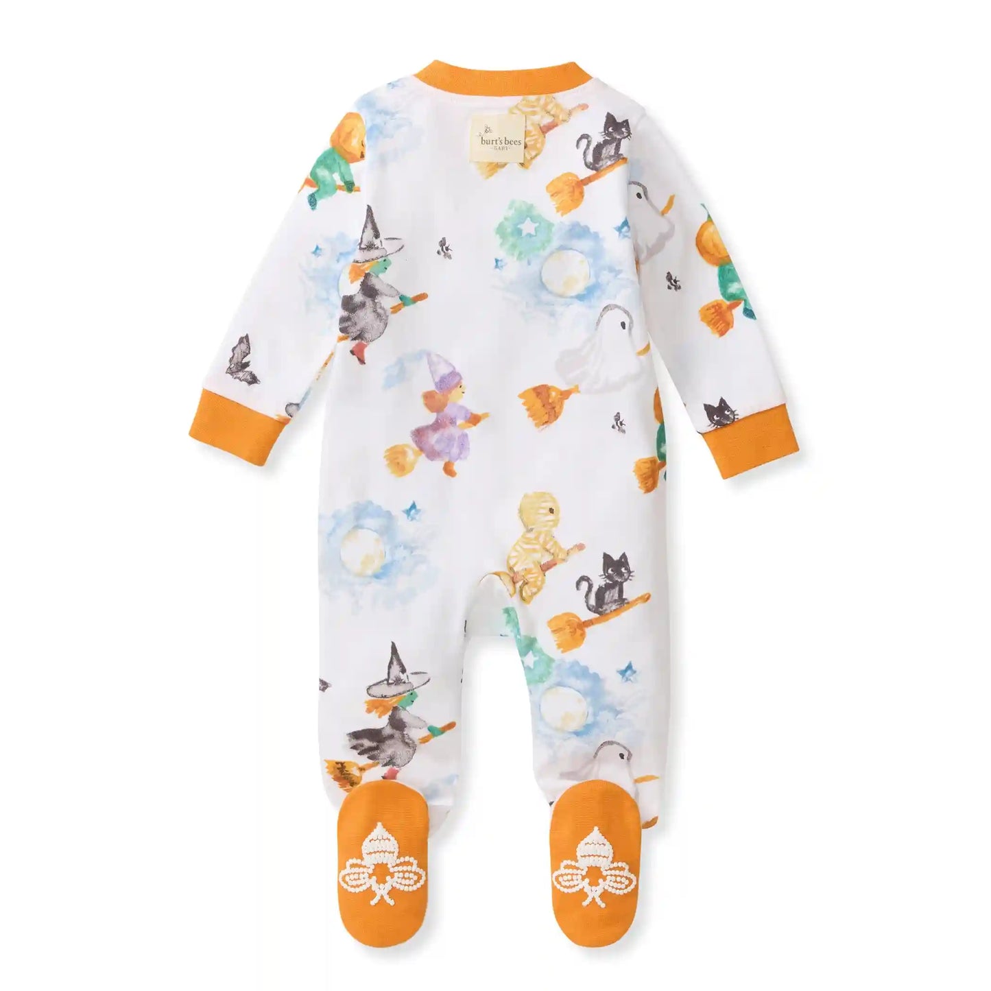 Happy Halloween Organic Cotton Footed Sleep & Play