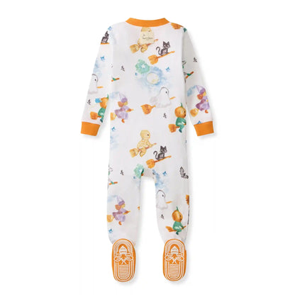 Happy Halloween Organic Cotton Footed Sleeper