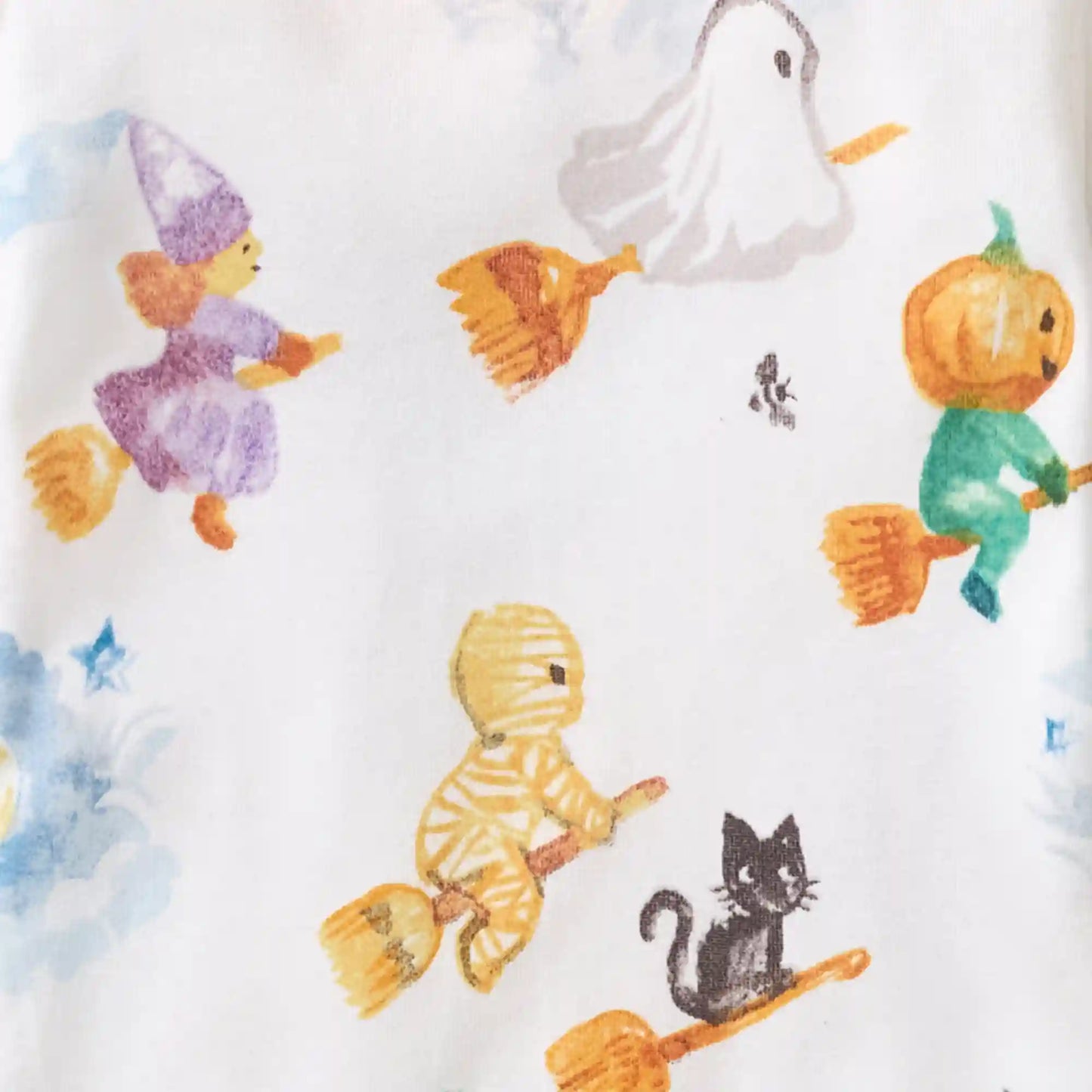Happy Halloween Organic Cotton Footed Sleep & Play