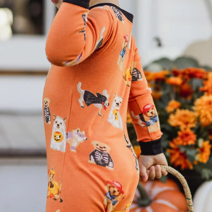 Doggy Dress Up Organic Cotton Footed Sleep & Play
