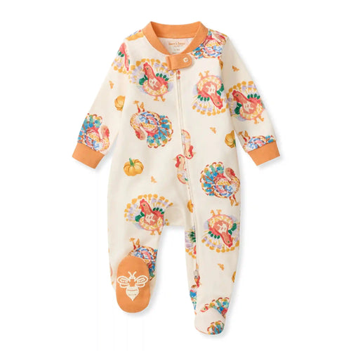 Turkey Day Organic Cotton Footed Sleep & Play