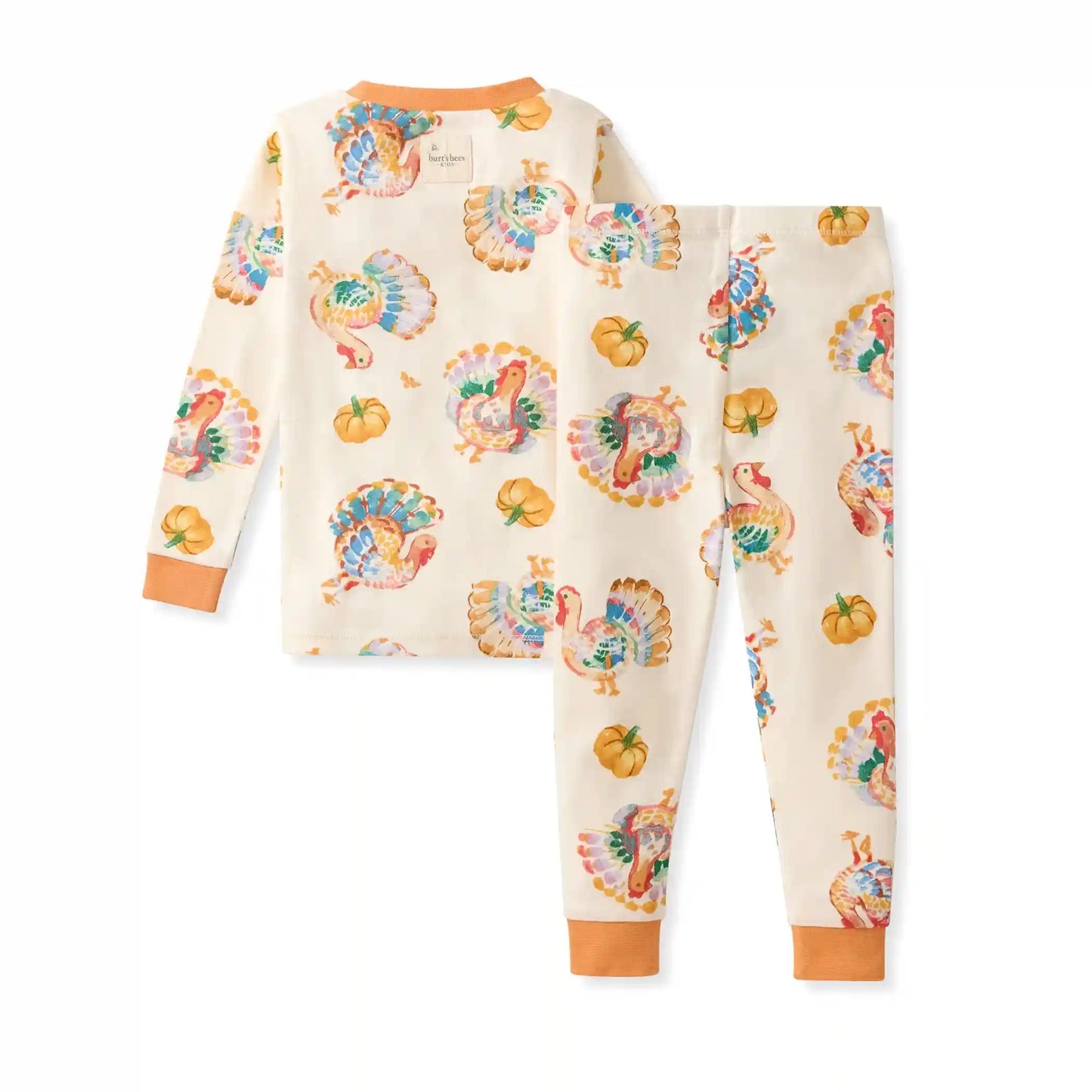 Turkey Day Organic Cotton Two-Piece Pajamas