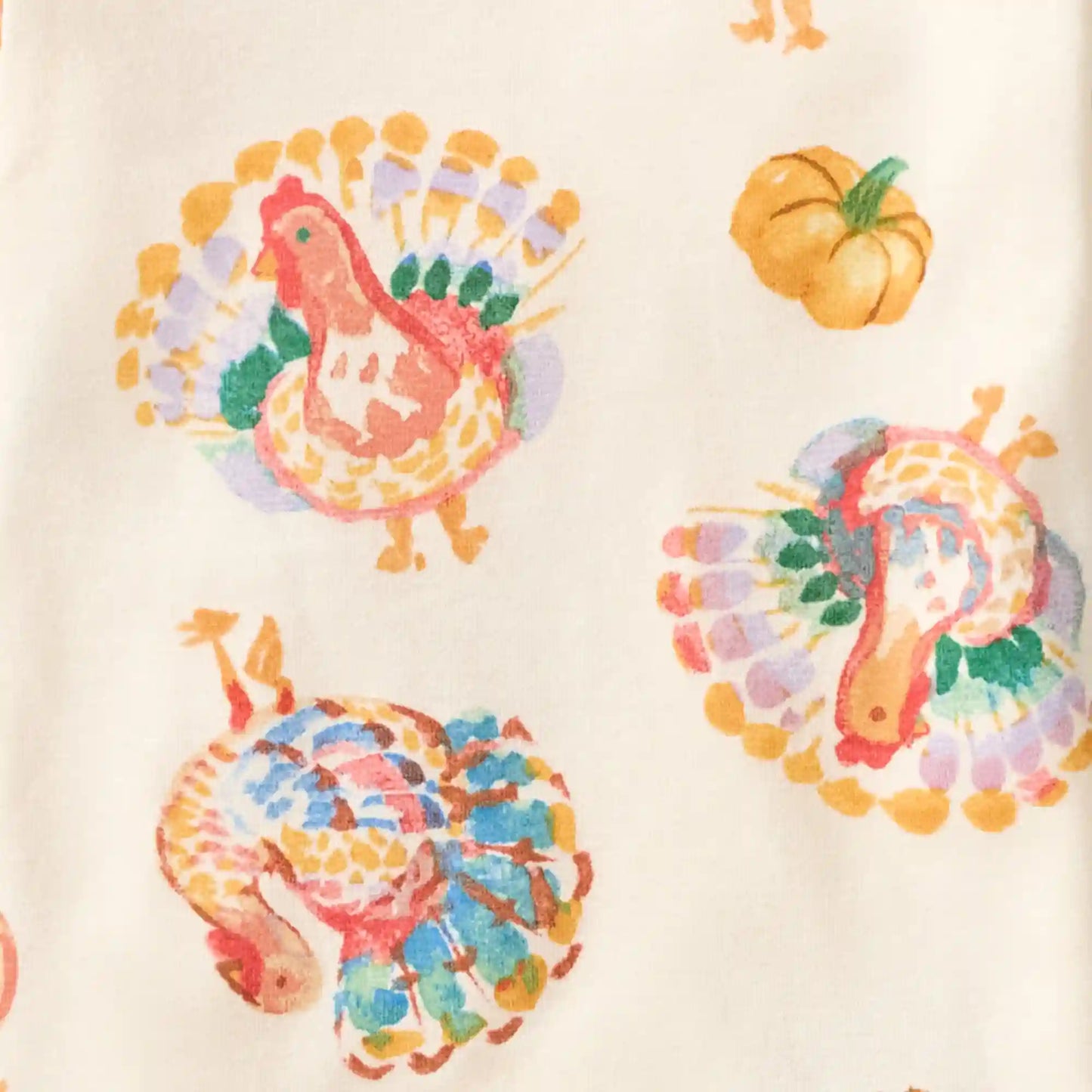 Turkey Day Organic Cotton Two-Piece Pajamas