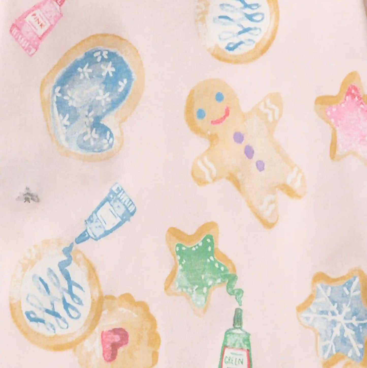 Cookie Party Organic Cotton Two-Piece Pajamas