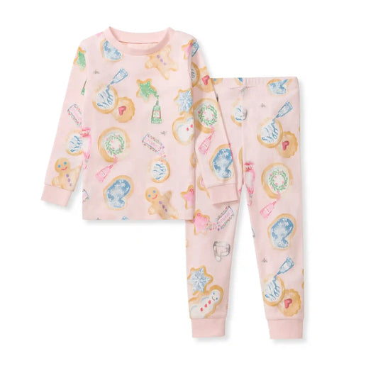Cookie Party Organic Cotton Two-Piece Pajamas