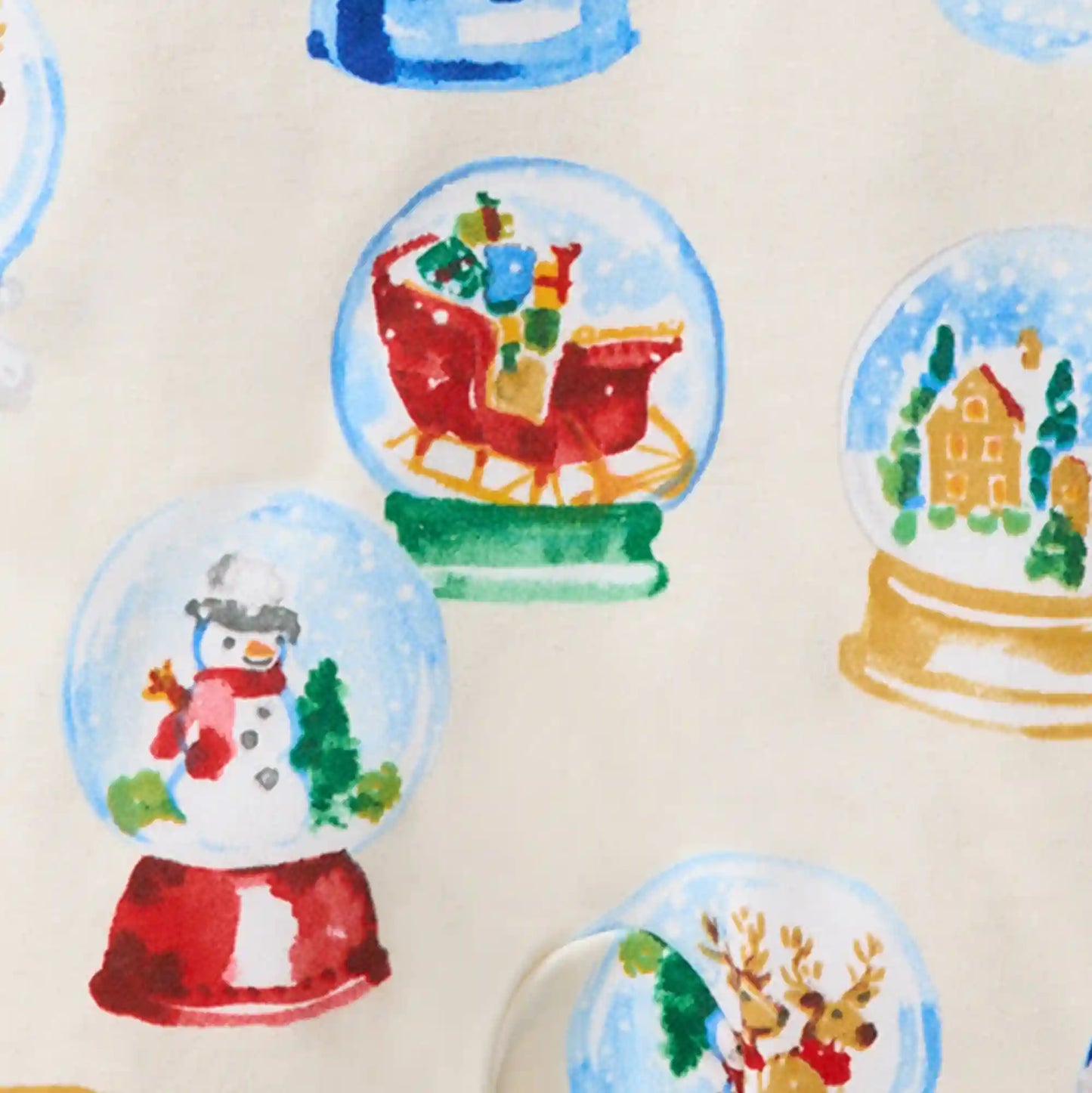 Snowglobes Organic Cotton Two-Piece Pajamas