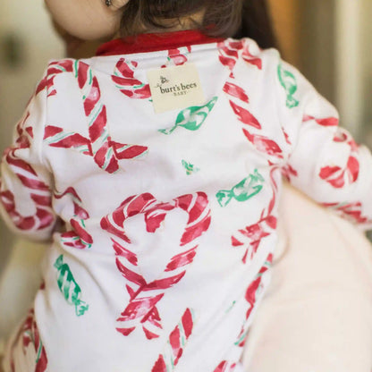 Candy Cane Love Organic Cotton Sleep & Play