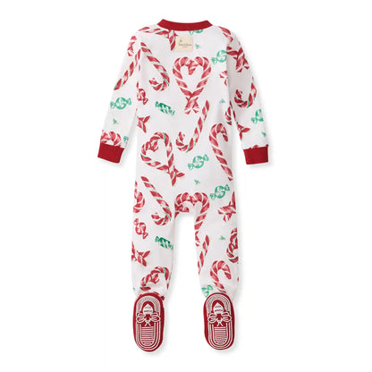 Candy Cane Love Organic Cotton Sleeper