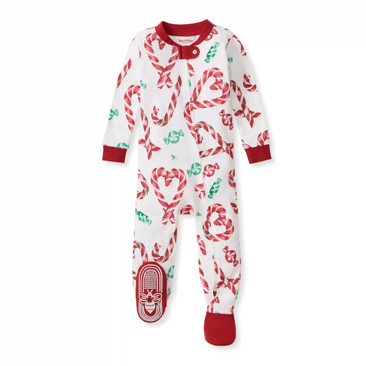 Candy Cane Love Organic Cotton Sleeper
