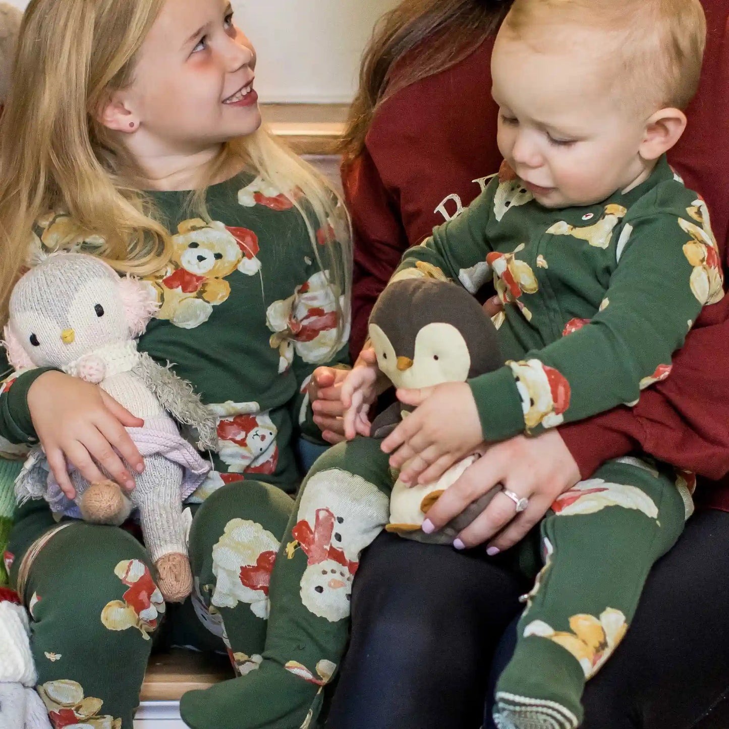 Cuddly Christmas Organic Cotton Sleep & Play