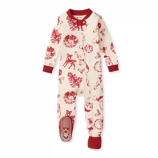 Nostalgic Christmas Family Matching Organic Cotton Sleeper