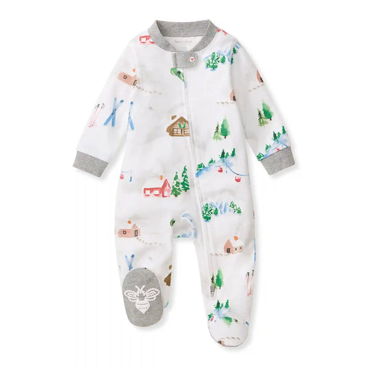 Ski Slopes Family Matching Organic Cotton Sleep & Play