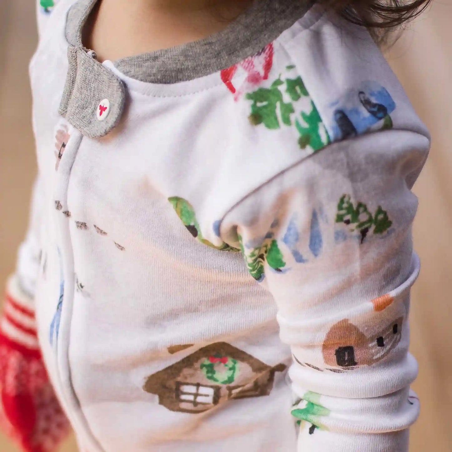 Ski Slopes Family Matching Organic Cotton Sleeper