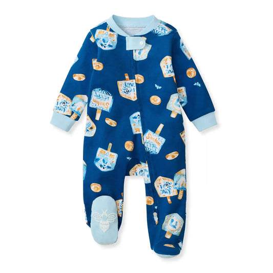 Dreidel Family Matching Organic Cotton Sleep & Play