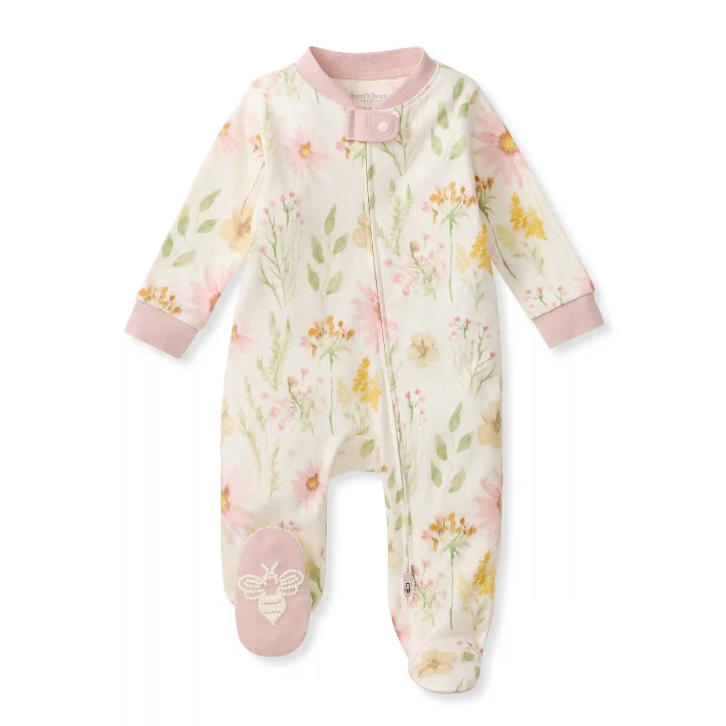 Wild Floral Organic Cotton Sleep & Play