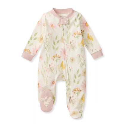 Wild Floral Organic Cotton Sleep & Play
