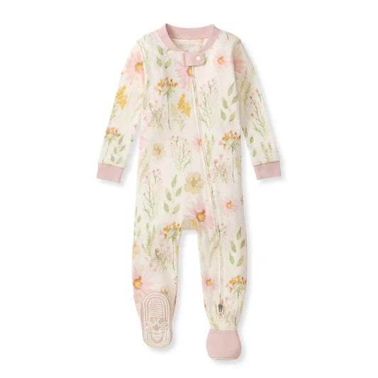 Wild Floral Organic Cotton Sleeper