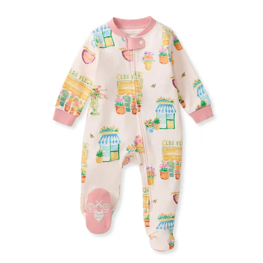 Les Fleurs Organic Cotton Sleep & Play