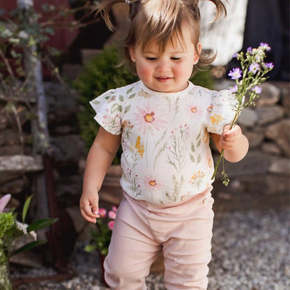 Wild Floral Jacket, Bodysuit & Pant 3 Piece Set