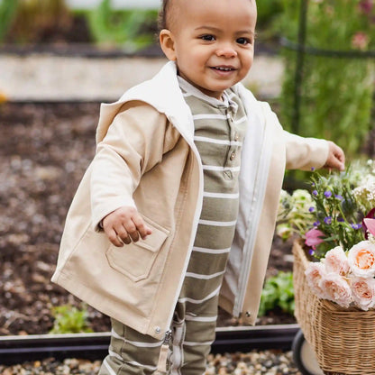 Organic Cotton Boy Utility Jacket