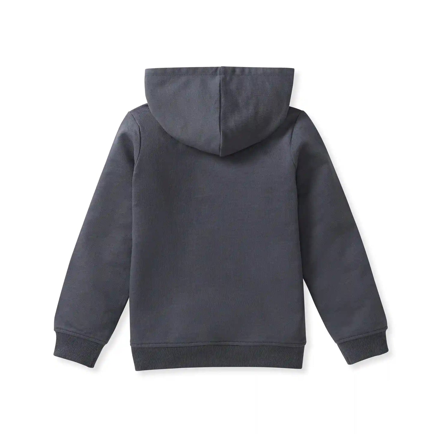 Button Placket Organic Cotton Hoodie