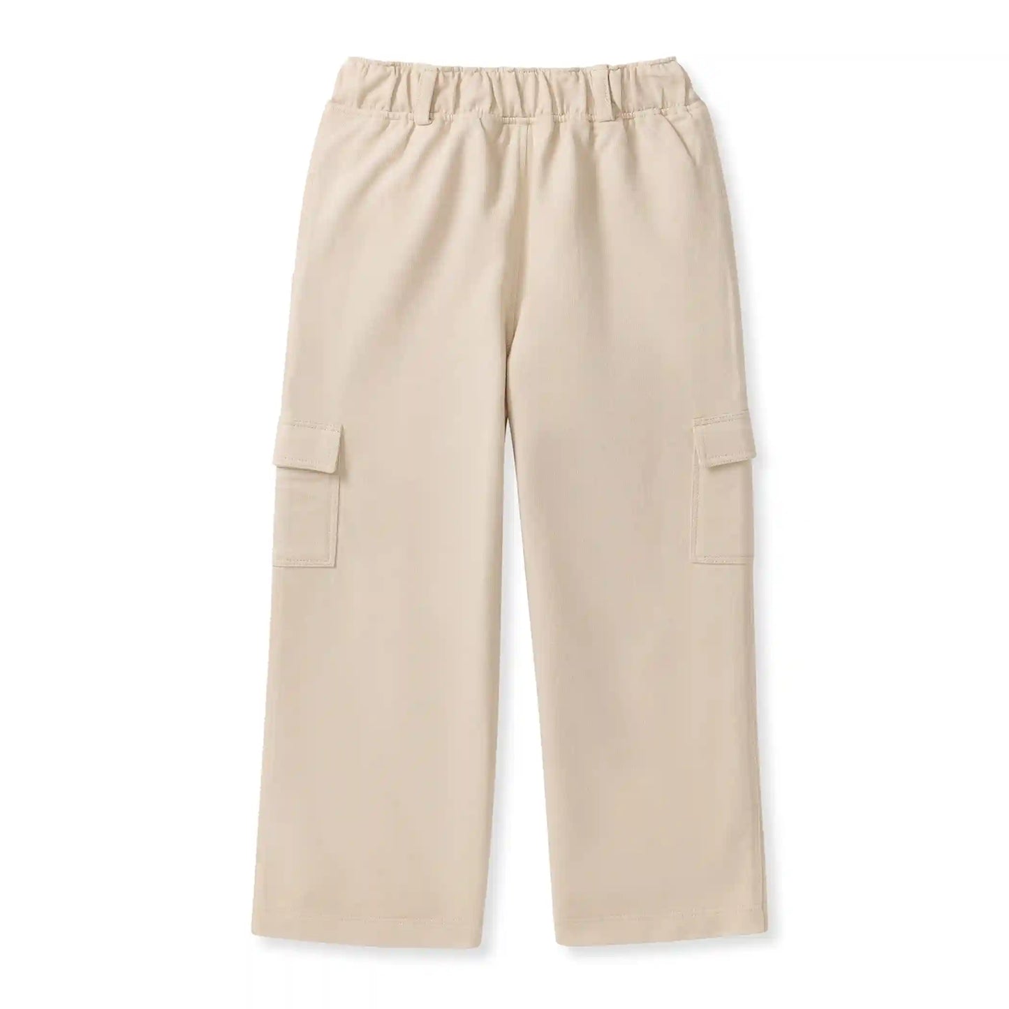 Organic Cotton Boy Wide Cargo Pant