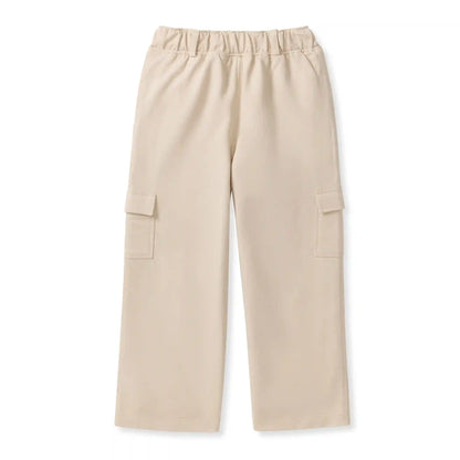 Organic Cotton Boy Wide Cargo Pant