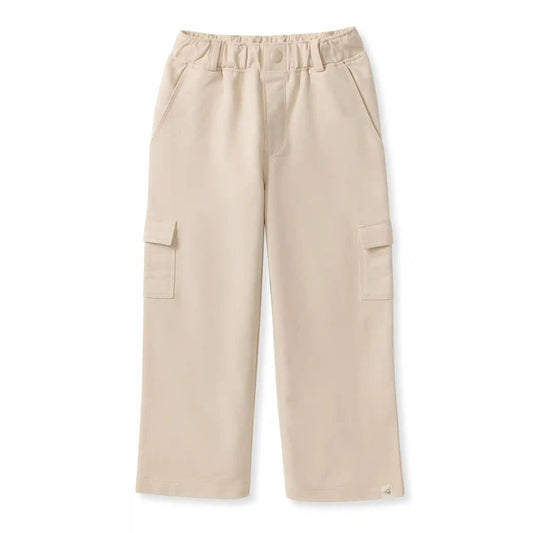 Organic Cotton Boy Wide Cargo Pant